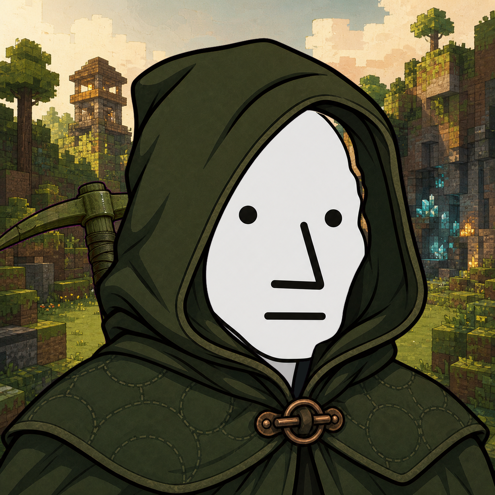 Stone NPC representing the NPC Division face caste