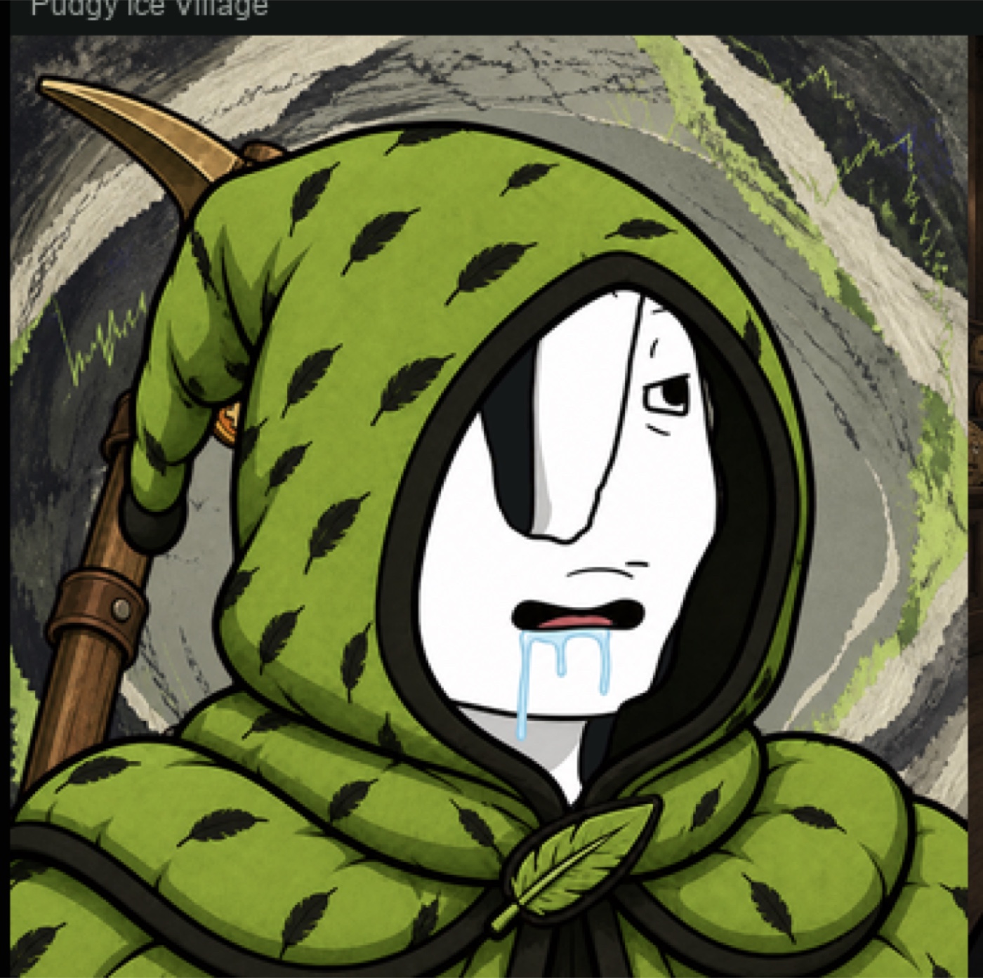 Tiny Brainlet in Swamp Ogre Hood